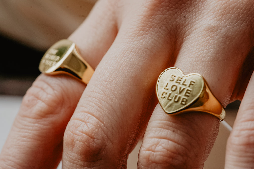 SELF LOVE CLUB RING