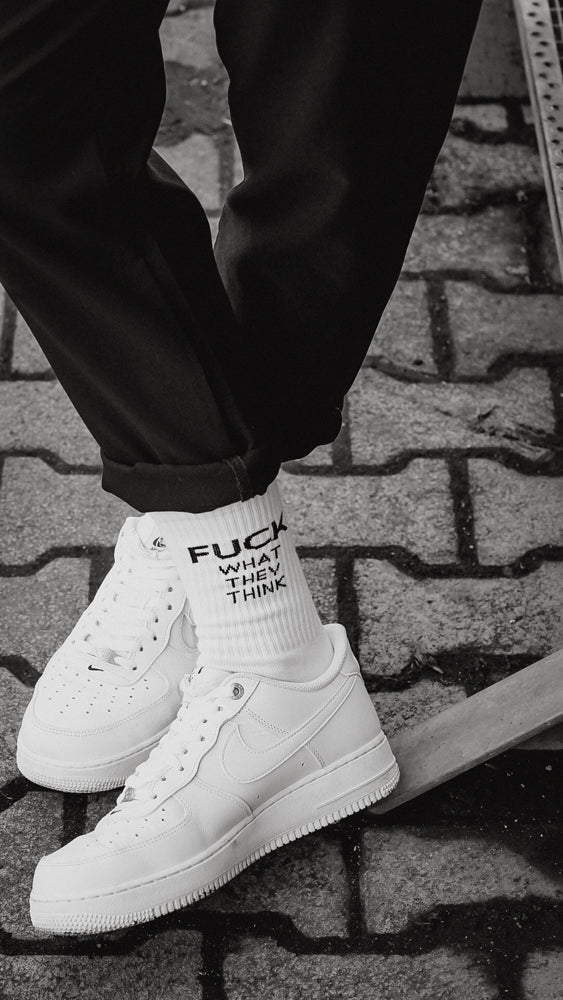 „FUCK WHAT THEY THINK“ SOCKS
