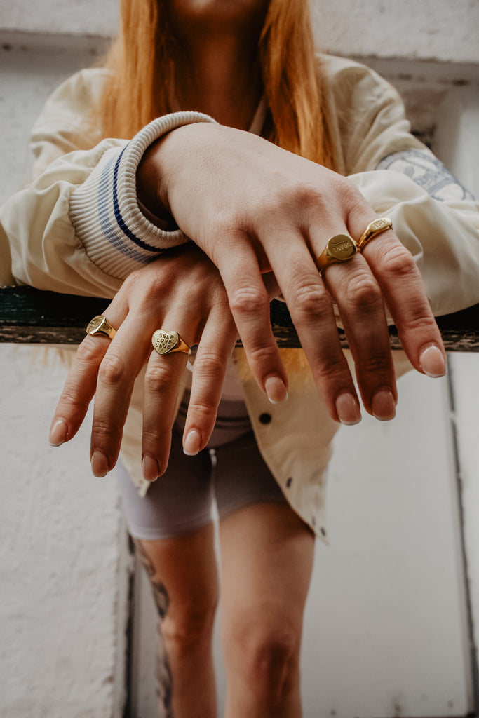 SELF LOVE CLUB RING